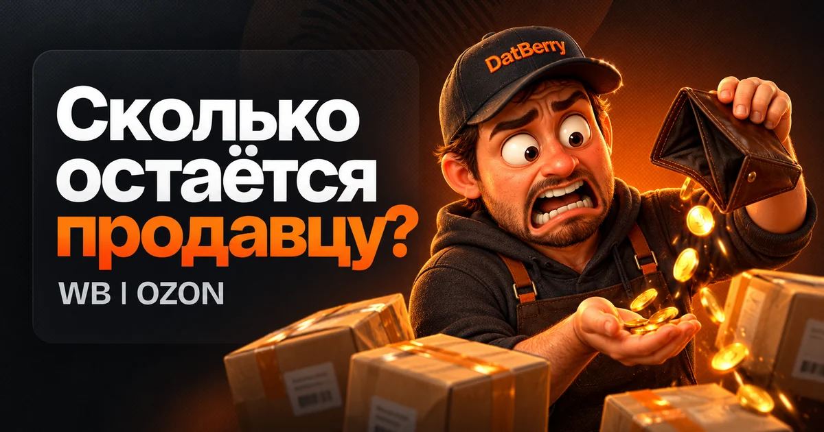 Продаю за 1000 ₽ на Ozon и WB — сколько останется? Разбор на цифрах