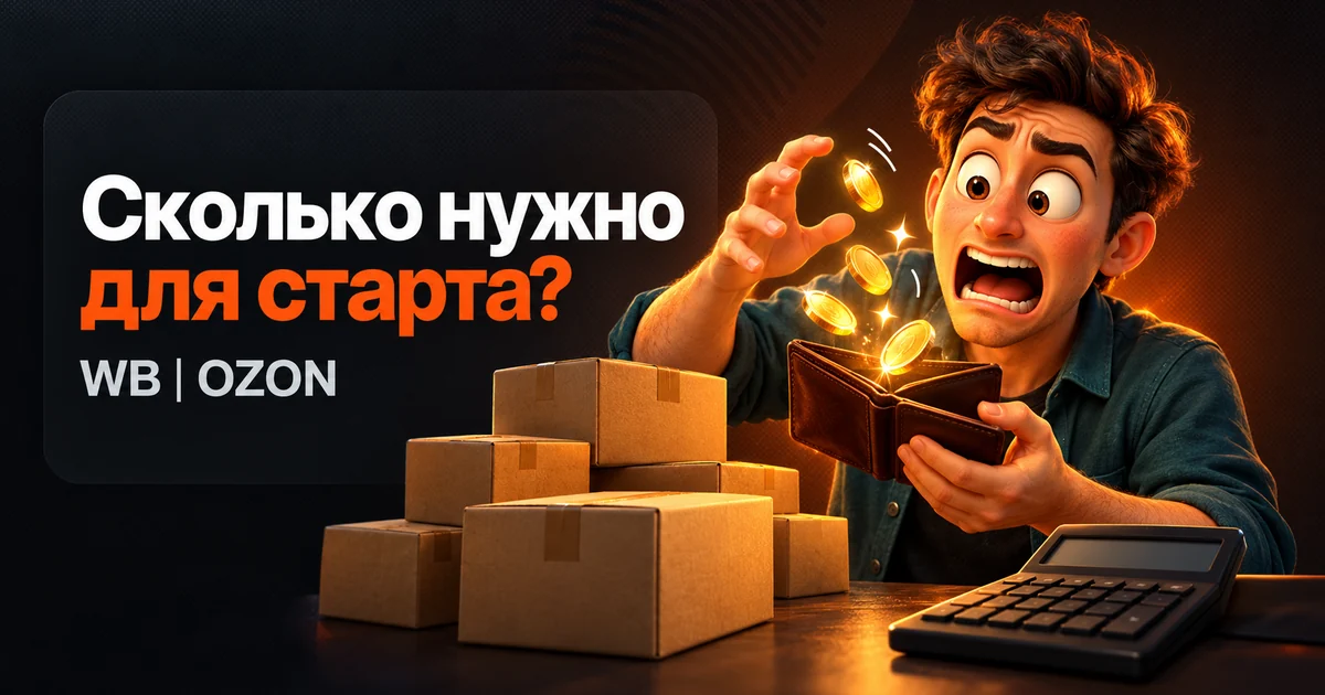 Сколько денег нужно для старта на маркетплейсах