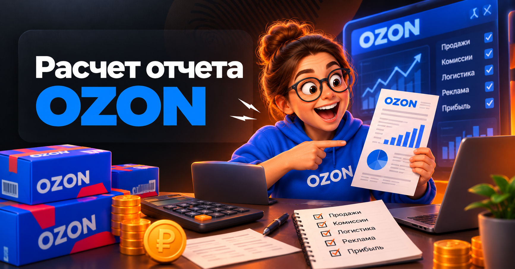 Как рассчитать отчёт Ozon до чистой прибыли через Telegram-бота