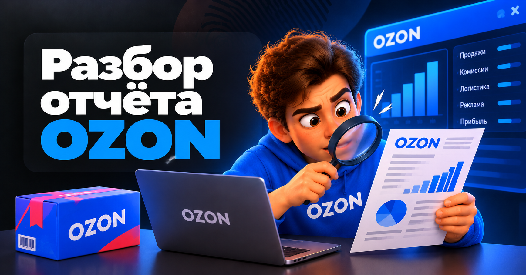 Как читать отчёты Ozon продавцу: начисления, удержания и выплата - разбор